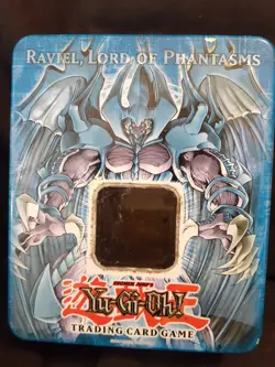 Yugioh RAVIEL LORD OF PHANTASMS 2006 Collectors Tin & Sealed CARD - Image 2