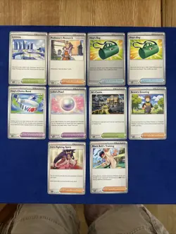 Pokemon TCG Journey Together Trainer Bundle X 10 Cards In Pics - Image 1