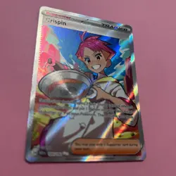 Crispin 164/142 NM Stellar Crown Holo Ultra Rare Pokemon Card TCG English - Image 2