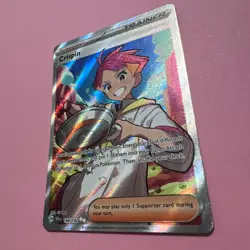 Crispin 164/142 NM Stellar Crown Holo Ultra Rare Pokemon Card TCG English - Image 3