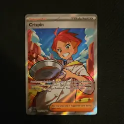 Pokemon TCG Crispin 164/142 Ultra Rare Stellar Crown Card M/Nm Condition - Image 1