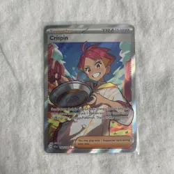 Pokemon TCG Crispin 164/142 Ultra Rare Stellar Crown Card M/Nm Condition - Image 1