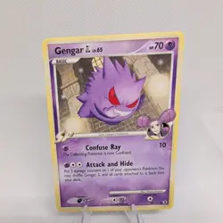 Pokemon 2009 Rising Rivals Gengar #40/111 GL LV. 65 Uncommon Card - Image 1