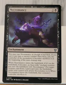 Mtg NECROMANCY NM MKC 0131 -Argo- - Image 1