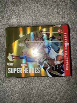 Marvel Super Heroes Collector Booster Box English MTG Sealed Magic The Gathering - Image 1