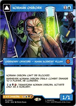 Norman Osborn (Borderless) M Marvel's Spider-Man 220 NM - Image 1