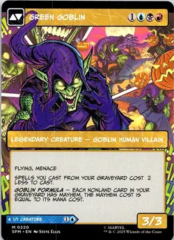 Norman Osborn (Borderless) M Marvel's Spider-Man 220 NM - Image 2