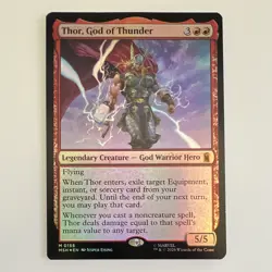 Wizards of the Coast Thor, God of Thunder 0156 Mythic Red Foil Eng - Image 1