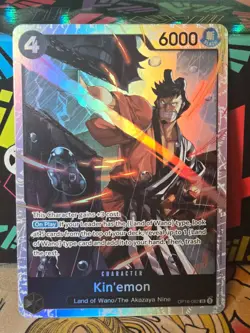 IN HAND! Kin’emon SR OP16-082 One Piece Time of Battle ENGLISH - Image 1