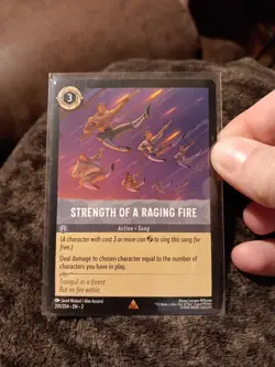 Strength of a Raging Fire 201/204 Disney's Lorcana Fabled Regular - Image 1