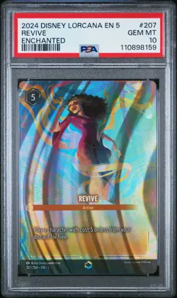 Disney Lorcana - Revive Enchanted - Shimmering Skies - PSA 10 - Image 4
