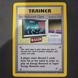 No Removal Gym 103/132 Pokemon TCG Card Trainer Vintage Stadium Card Gym Heroes - Image 2