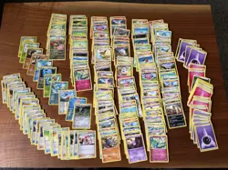 Pokemon Card Lot ~225Cards XY BW Era Holo Reverse Holo Rare Xerneas Noivern Bulk - Image 1