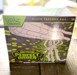 Pokemon TCG: Perfect Order ETB Elite Trainer Box The Trading Card Game Sealed 🔒 - Image 1