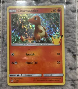 Pokemon Charmander 9/25 Holo Promo McDonald's 25th Anniversary 2021 Card - Image 1