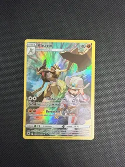 Pokemon TCG Kleavor Astral Radiance Holo Ultra Rare Card TG08/TG30 - Image 1