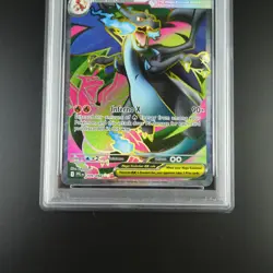 PSA 10 Mega Charizard X ex 109/094 Pokemon Phantasmal Flames Graded Card - Image 3