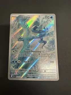 Articuno Pokemon TCG Journey Together Illustration Rare Card 161/159 - Image 1