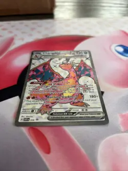 Pokemon Charizard ex Full Art Promo SVP Black Star 056 Holo 330HP English Card - Image 2