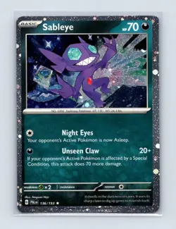 Sableye (Cosmos Holo) 136/193 Holo Miscellaneous Cards & Products Pokemon NM - Image 1