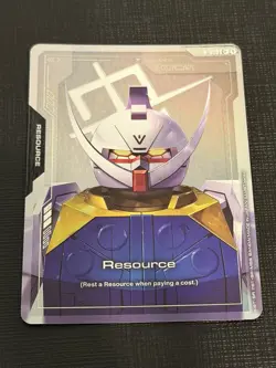 Resource R-039 C+ Phantom Aria GD04 Gundam Card Game - English - Image 1