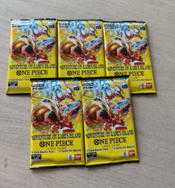 One Piece Adventure on Kami's Island English 5 Booster Packs - Image 1