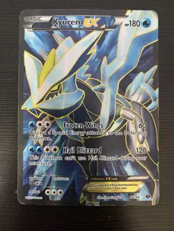 Kyurem EX 96/99 - Pokemon Next Destinies Black & White Full Art Rare Card HP - Image 1