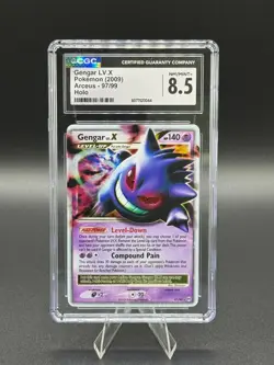 💥GENGAR LV. X Holo #97/99 Pokemon Platinum Arceus CGC 8.5 NM/MINT+ - Image 1