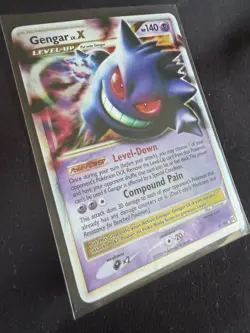 Pokemon Gengar LV X 97/99 Arceus Holo LP Rare Unlimited 2009 Nintendo - Image 2