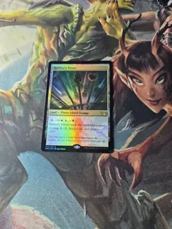 Raffine's Tower Foil Magic Card Streets of New Capenna Rare Card - Image 2