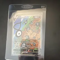 The Pokemon Company Unown V 177/195 SWSH12 Silver Tempest Ultra Rare Holo Eng - Image 1