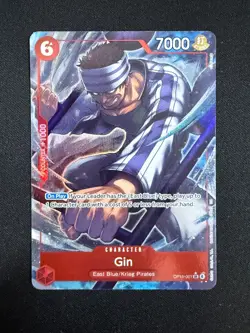 Gin ALT ART (OP15-007 SR) English - One Piece (Near Mint) - Image 1