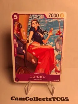 Onepiece Card Nico Robin P P-087 p Promo Japanese - Image 1