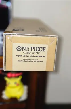 ONE PIECE CARD GAME English Version 1st Anniversary Set (New Sealed in box) - Image 1