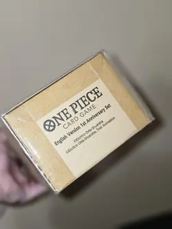 ONE PIECE CARD GAME English Version 1st Anniversary Set (New Sealed in box) - Image 4