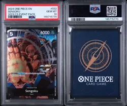 One Piece CCG Sengoku P-032 (2023 CS Event Pack) EN Holo Promo PSA 10 - Image 3