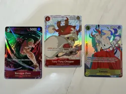 One Piece Gift Collection 2023 Opened W/ Chopper, Zoro, And Yamato (no Packs) - Image 2
