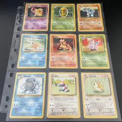 Vintage ⭐Complete Pokemon Base Set Common Uncommon Cards 1999⭐Pokemon Base set - Image 2