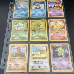 Vintage ⭐Complete Pokemon Base Set Common Uncommon Cards 1999⭐Pokemon Base set - Image 3