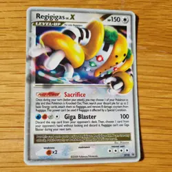 REGIGIGAS LVX DP30 POKEMON CARD (PROMO SET) HOLO - Image 1