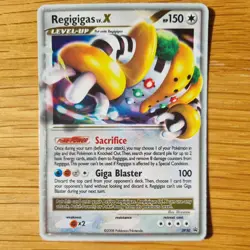 REGIGIGAS LVX DP30 POKEMON CARD (PROMO SET) HOLO - Image 2