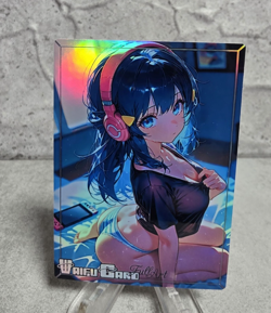 Waifu Card Dawn Goddess Story Trading Card holographic Pokemon Tcg - Image 1