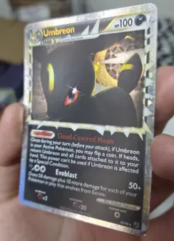 Umbreon Prime 86/90 Undaunted Holo Ultra Rare 100 HP ENG 2010 - Image 4