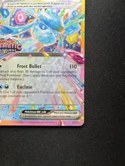 Pokemon: Glaceon ex 026/131 (Prismatic Evolution Stamped) - Image 5