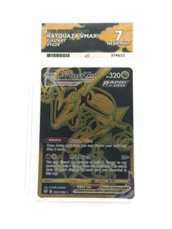 The Pokemon Company Ace Grading Rayquaza VMAX Secret Rare Full Art Holo TG29/TG… - Image 1