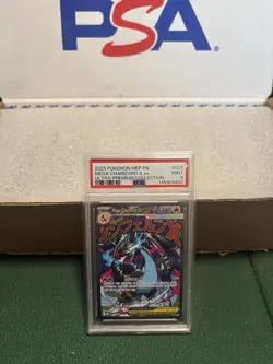 Pokemon TCG: Mega Charizard X ex #023 UPC Promo, PSA 9 MINT. - Image 1