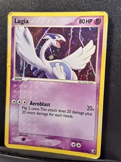 Lugia 29/115 EX Unseen Forces Cosmos Holo 2005 - DMG Crease - Pokemon TCG - Image 2