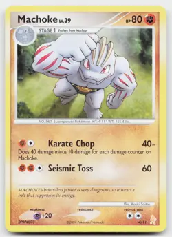 Machoke 53/130 Uncommon Diamond & Pearl Pokemon Near Mint - Image 1