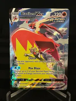 Pokemon TCG Blaziken VMAX #TG15/TG30 Trainer Gallery Silver Tempest - Image 1