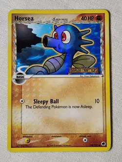 Played (LP) Horsea - Reverse Holo #50 Dragon Frontiers Pokemon TCG - Image 1